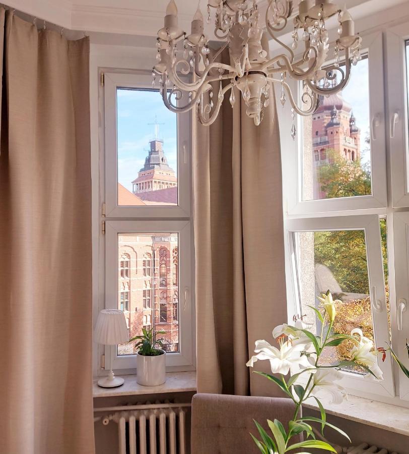 Apartament W Kamienicy W Sercu Miasta Szczecin Waly Chrobrego Extérieur photo